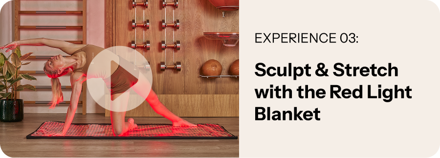 Sculpt & Stretch with the Red Light Blanket