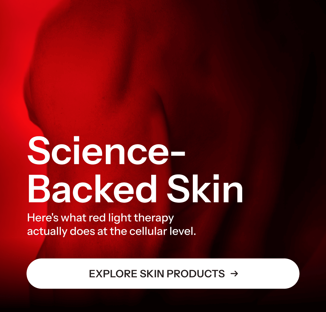 Science Backed Skin. Heres what red light therapy actually does at the cellular level. 