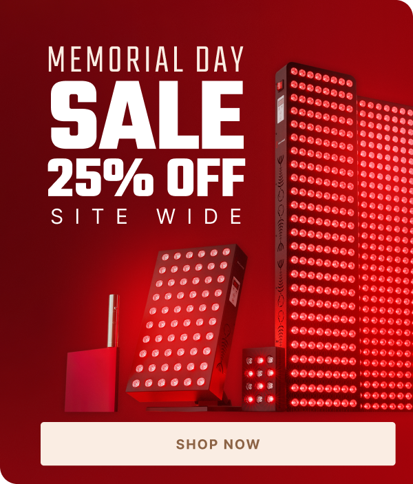 Memorial Day Sale - 25% Off Site Wide