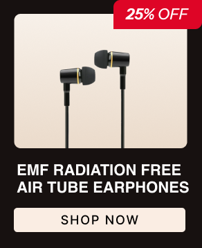 EMF Radiation Free Air Tube Earphones