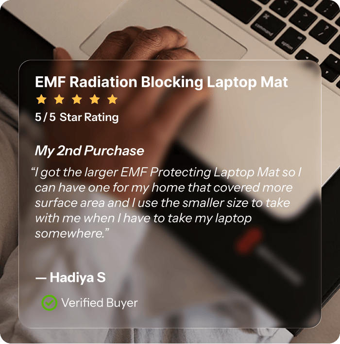 EMF Radiation Blocking Laptop Mat
