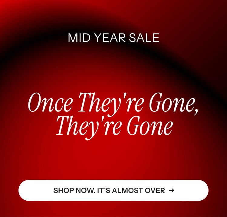 Once they're gone, they're gone 