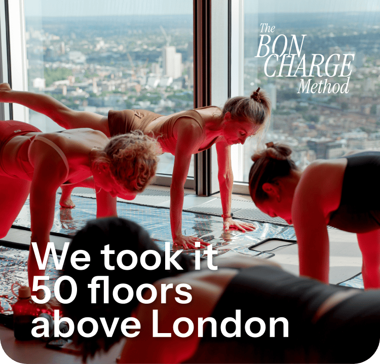 We took it 50 floors above London