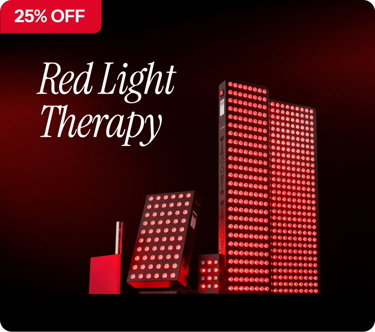 25% off. Red Light Therapy 