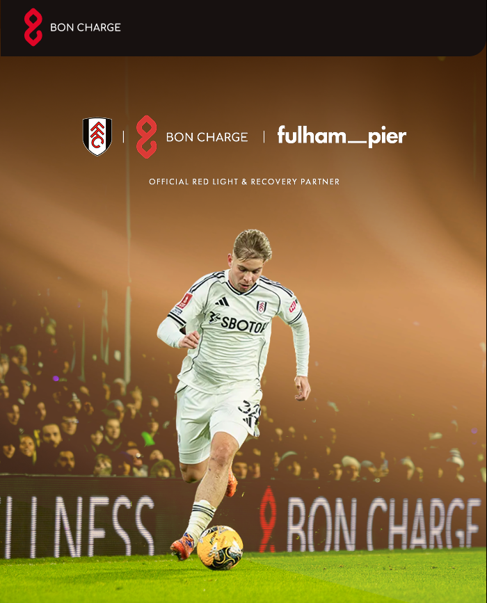 BON CHARGE X Fulham. Official Red Light & Recovery Partner