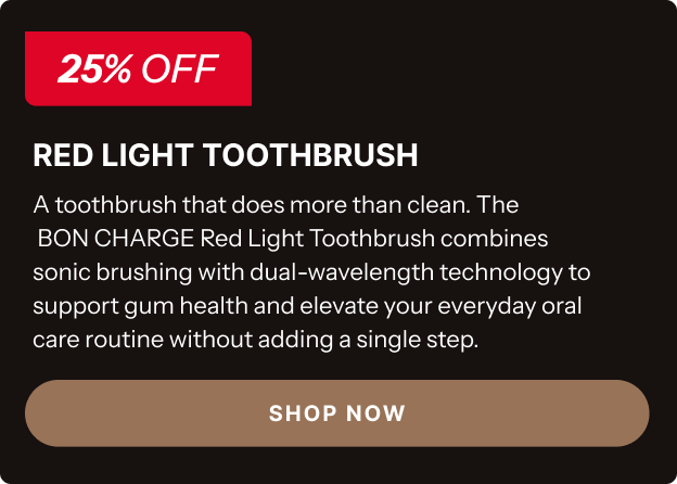Shop the Red Light Toothbrush - Now 25% Off