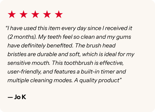 "I have used this item every day since I received it (2 months)."