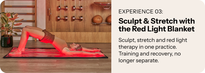 Sculpt & Stretch with the Red Light Blanket