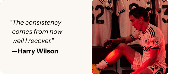 "The consistency comes from how well i recover" - Harry Wilson