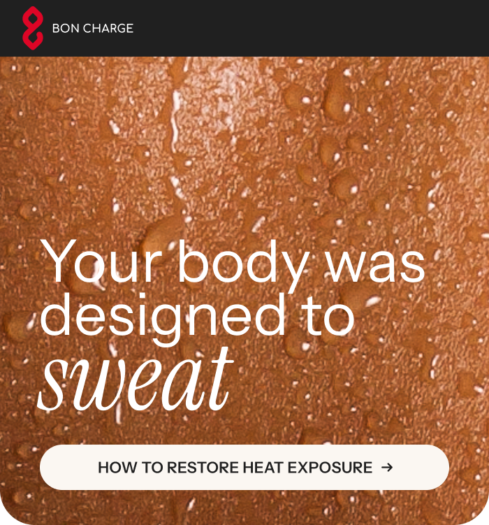 Your body was designed to sweat