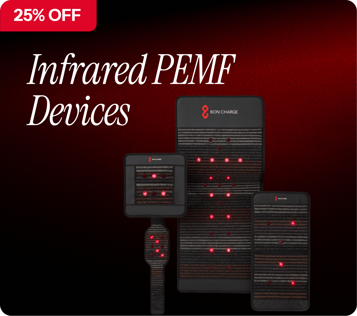 25% off Infrared PEMF Devices 
