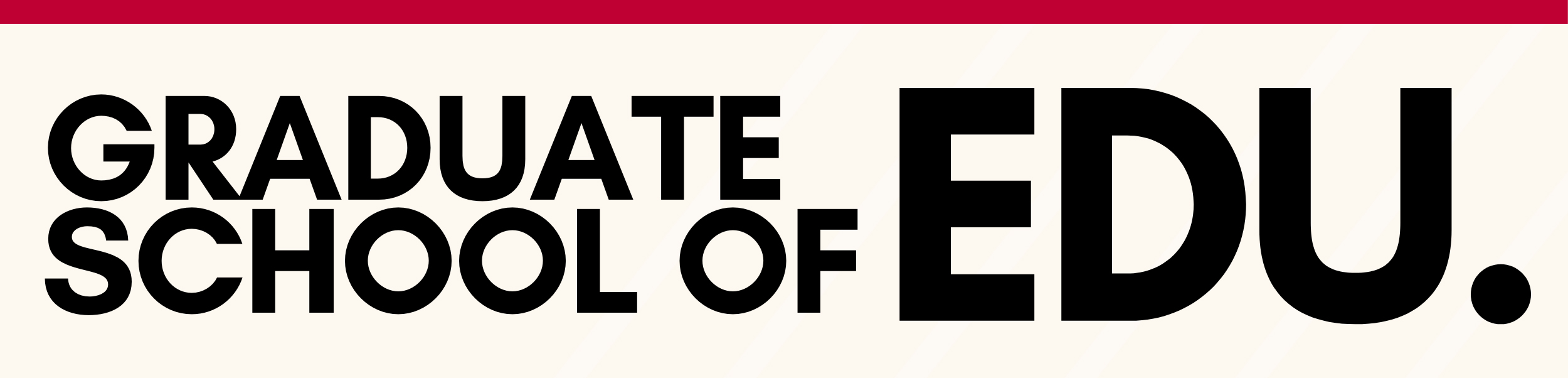 Graduate school of education