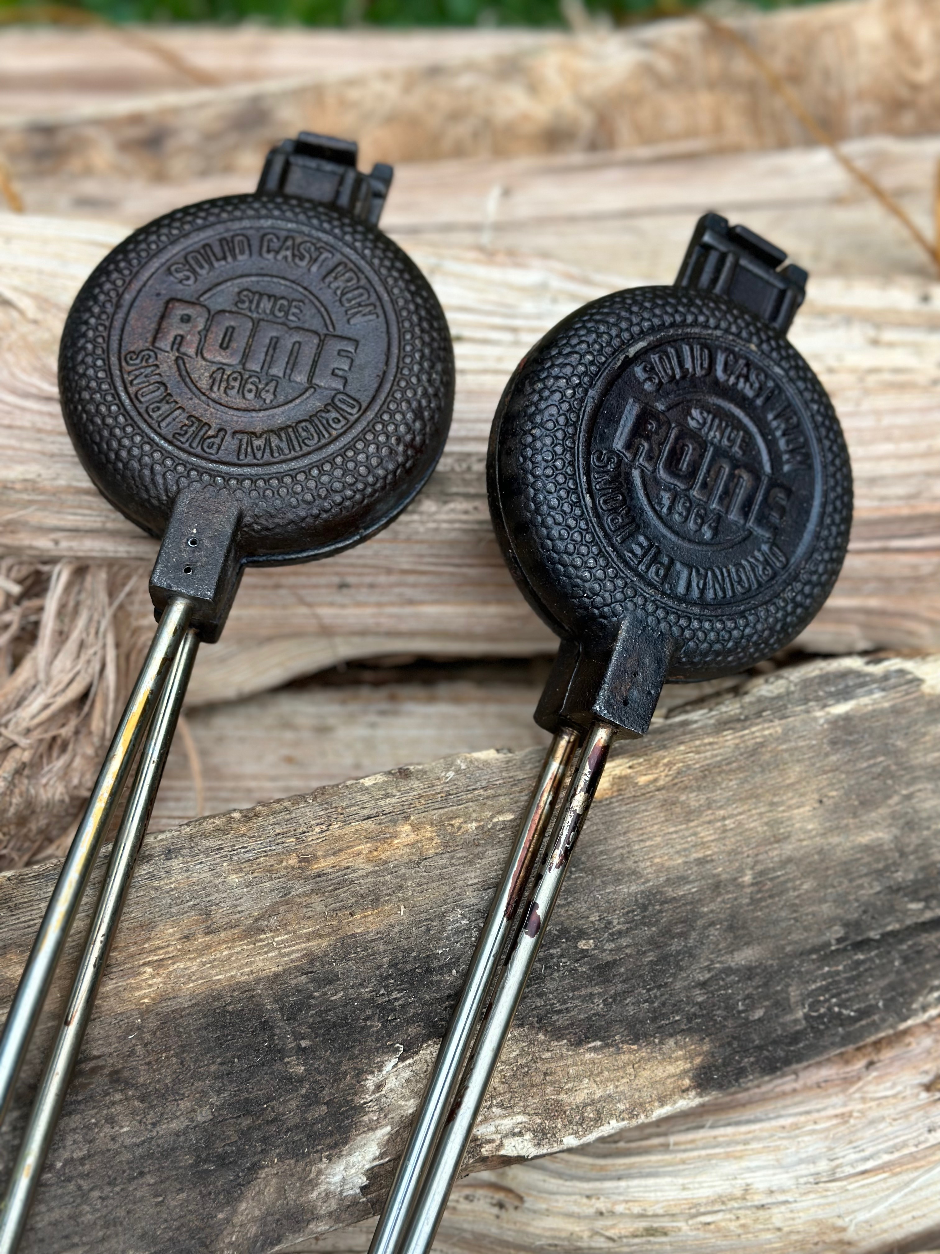 About Rome Pie Irons and Camping Cookware