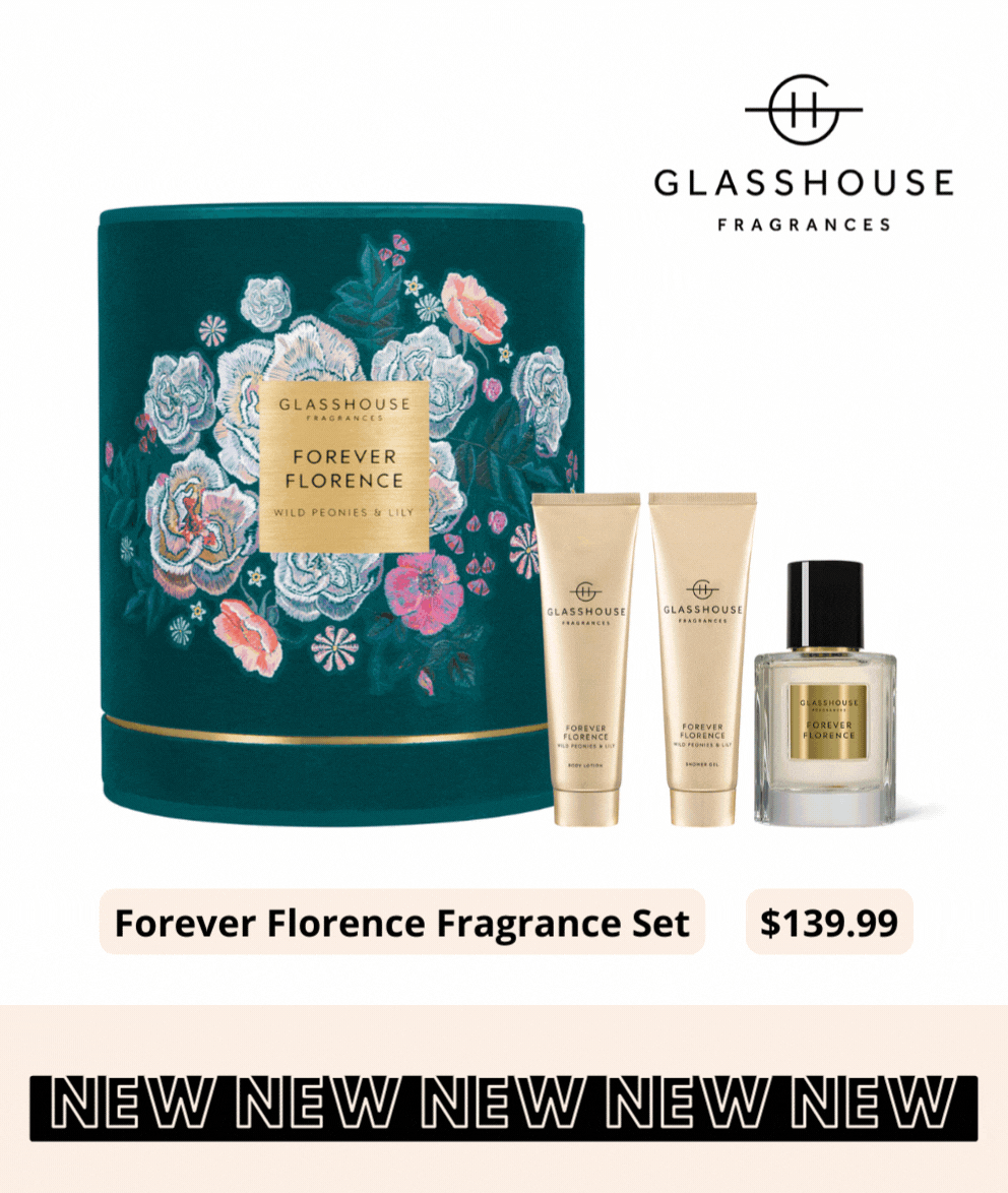 New Glasshouse Fragrances Range Celebration Box