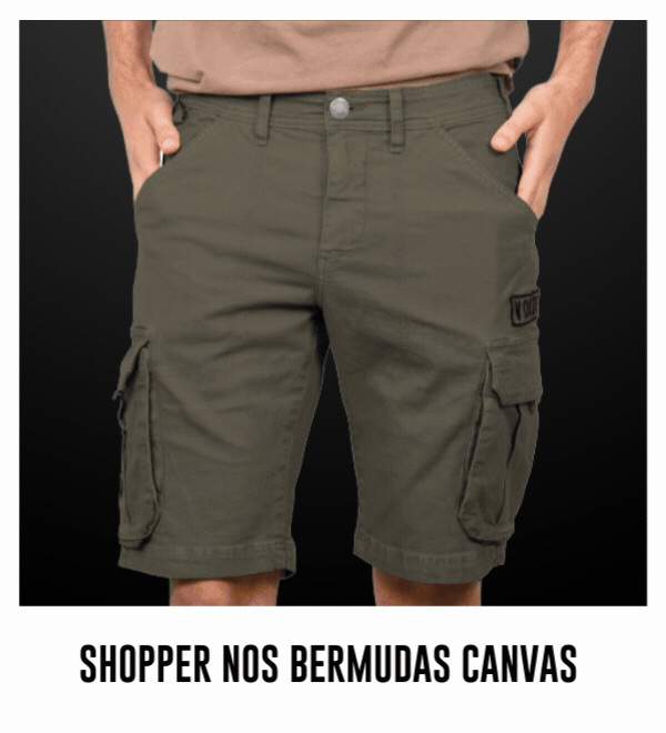 Shopper nos bermudas canvas