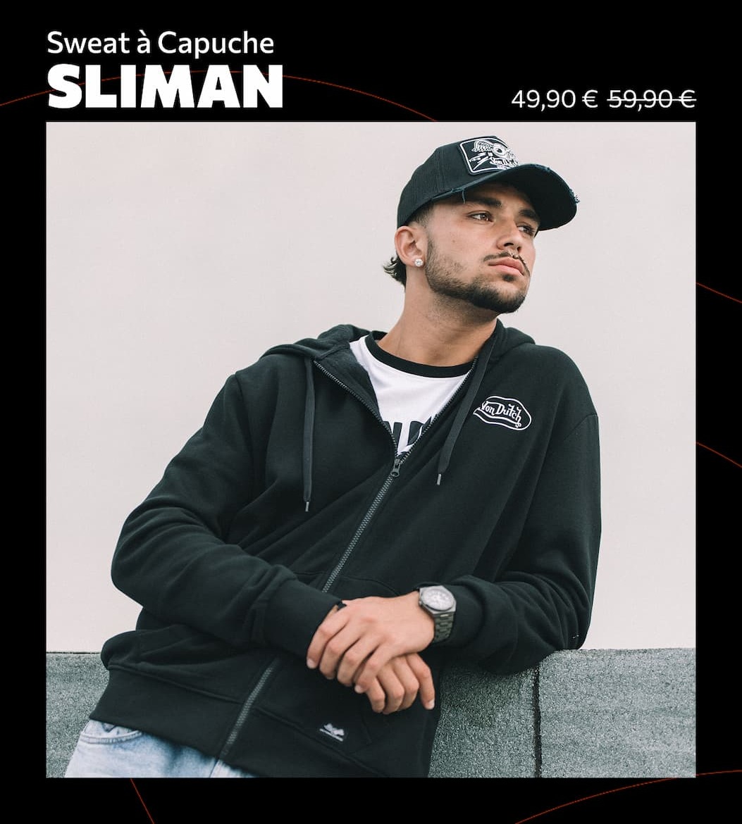 Sweat à capuche SLIMAN