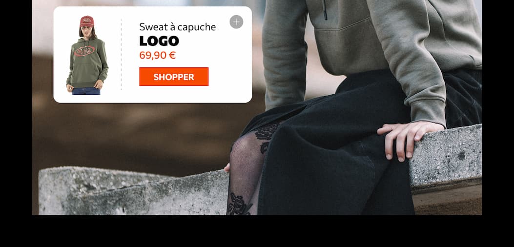 Sweat à capuche LOGO