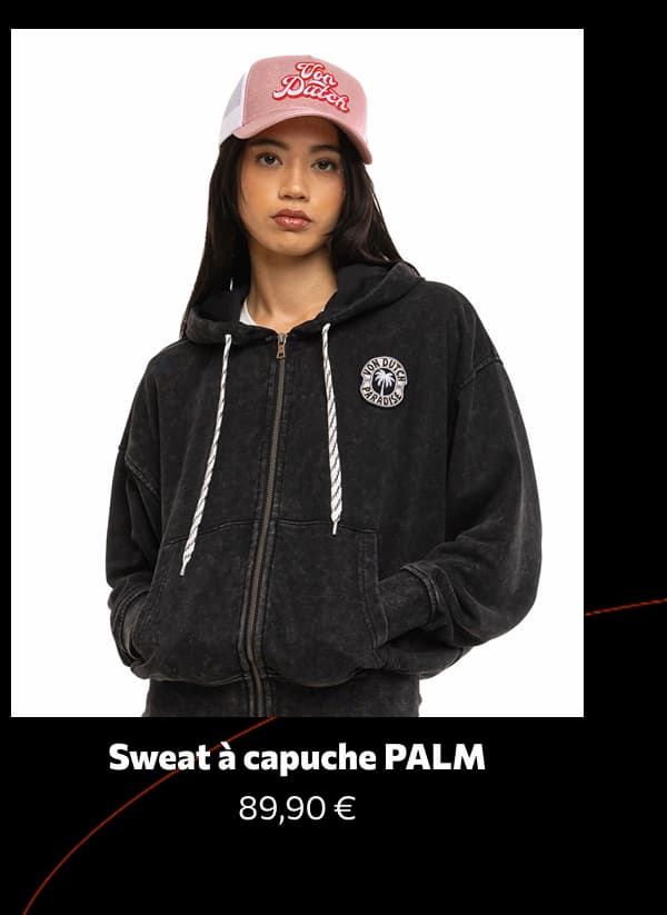 Sweat à capuche PALM