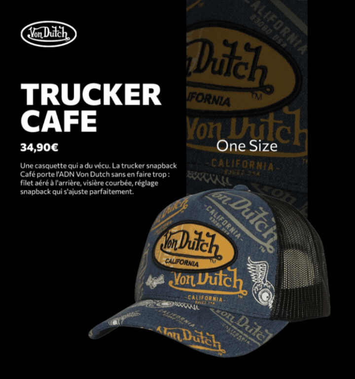 Casquette cafe