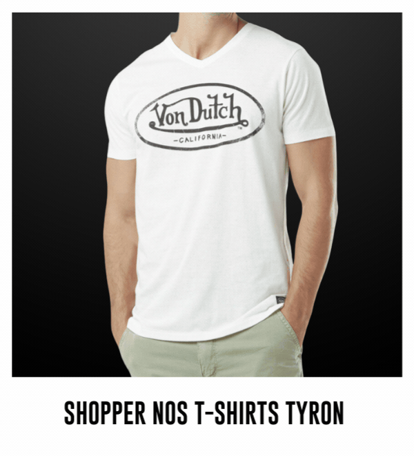Shopper nos t-shirts tyron