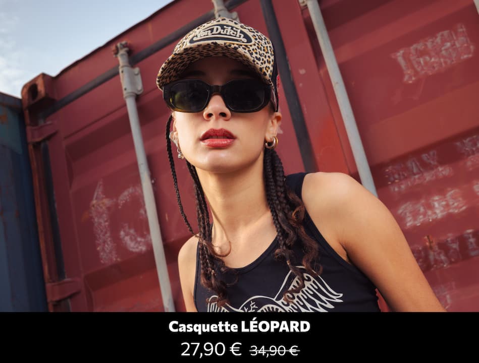 Casquette LÉOPARD