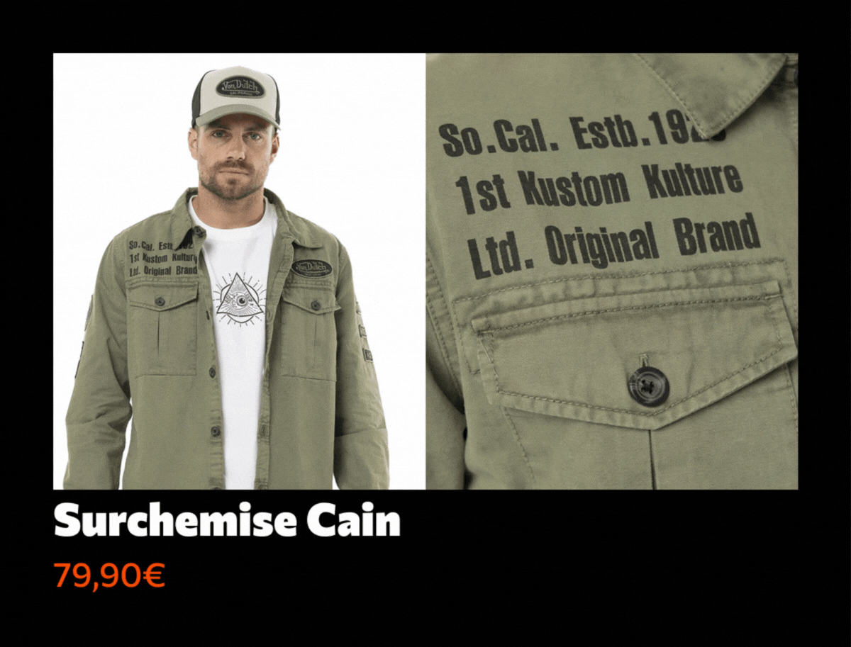 SURCHEMISE CAIN