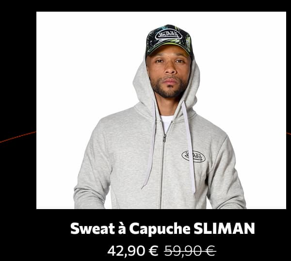  Sweat à Capuche SLIMAN