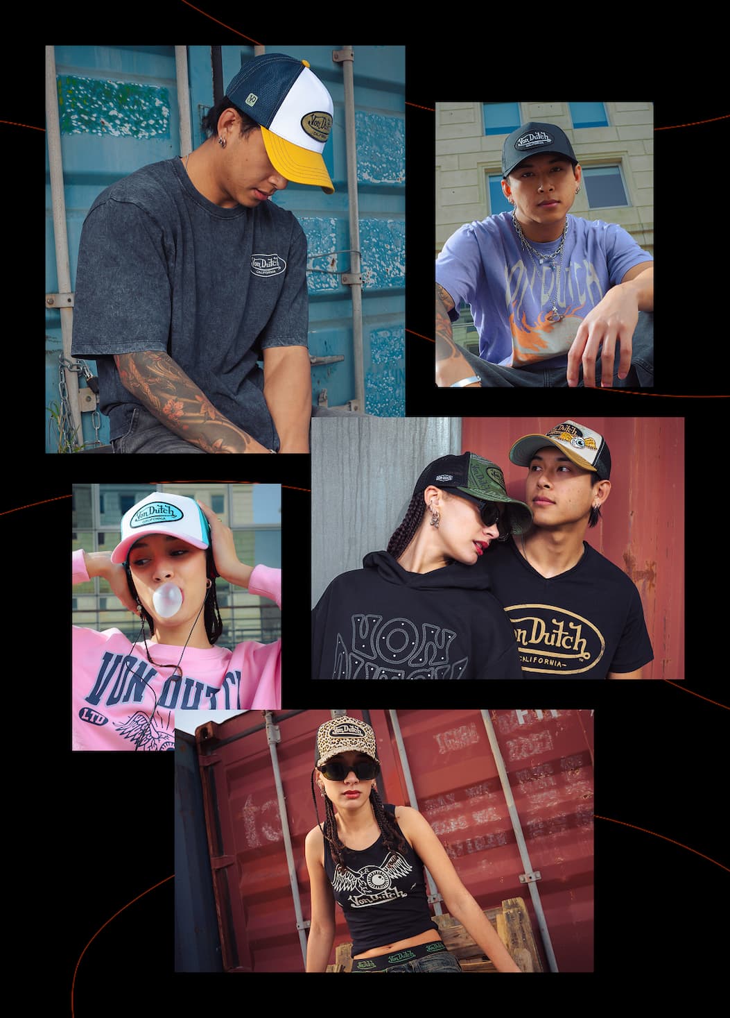 CASQUETTES VON DUTCH