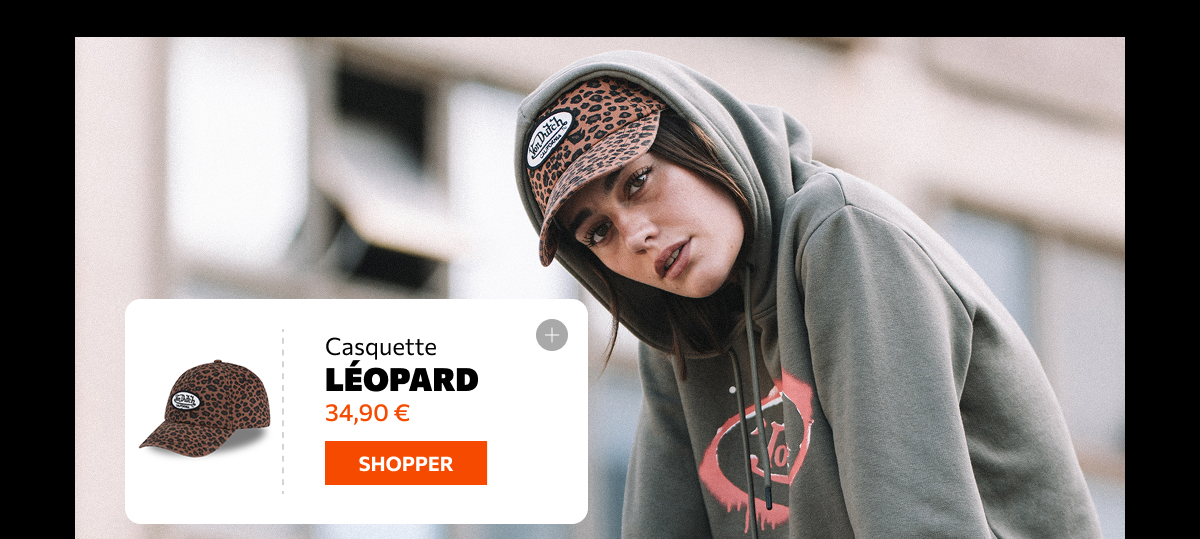 Casquette Léopard