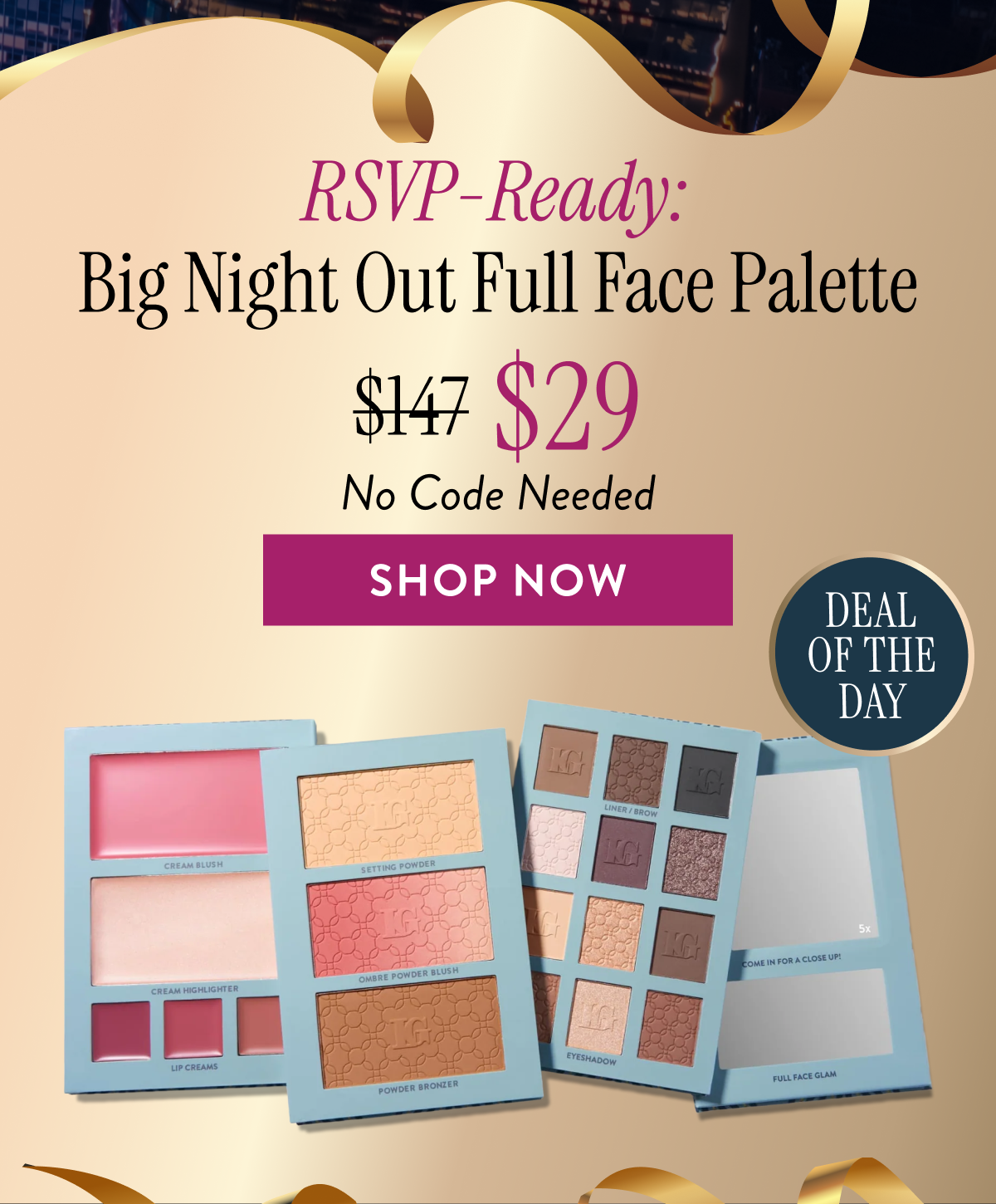 RSVP-Ready: Big Night Out Full Face Palette | Shop Now