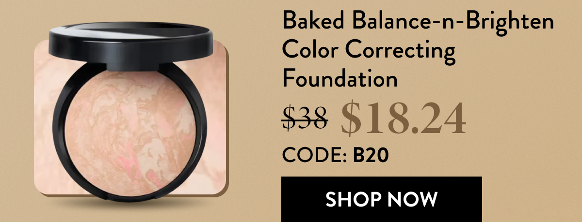 Baked Balance-n-Brighten Color Correcting Foundation | Shop Now