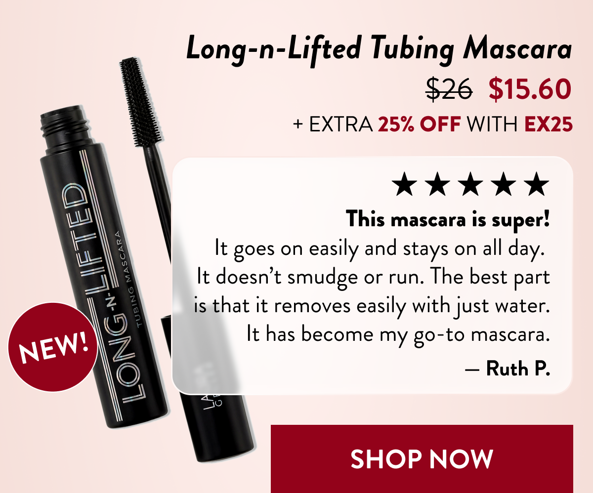 Long-n-Lifted Tubing Mascara | Shop Now