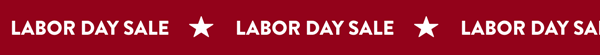 Labor Day Sale