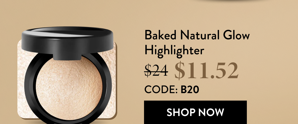 Baked Natural Glow Highlighter | Shop Now