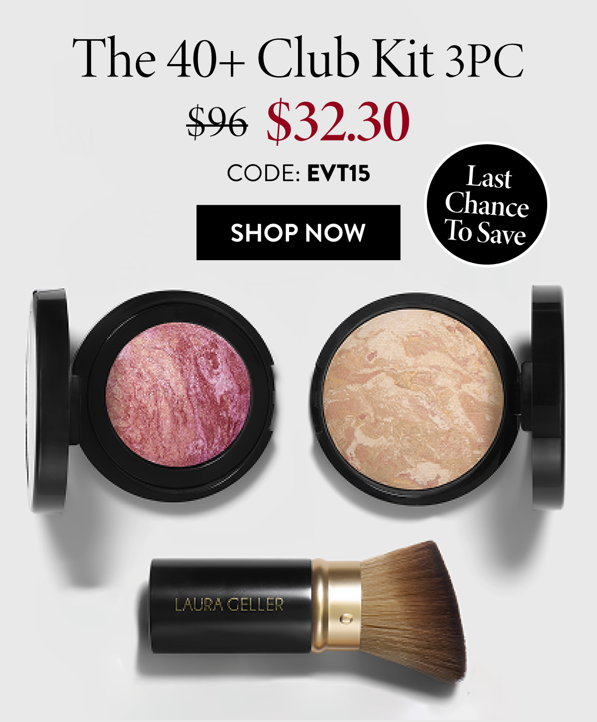 The 40+ Club Kit 3PC | CODE: EVT15 | Shop Now