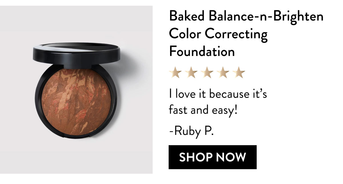 Baked Balance-n-Brighten Color Correcting Foundation | Shop Now