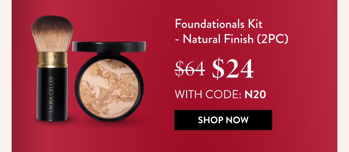Foundationals Kit - Natural Finish (2PC) | Shop Now