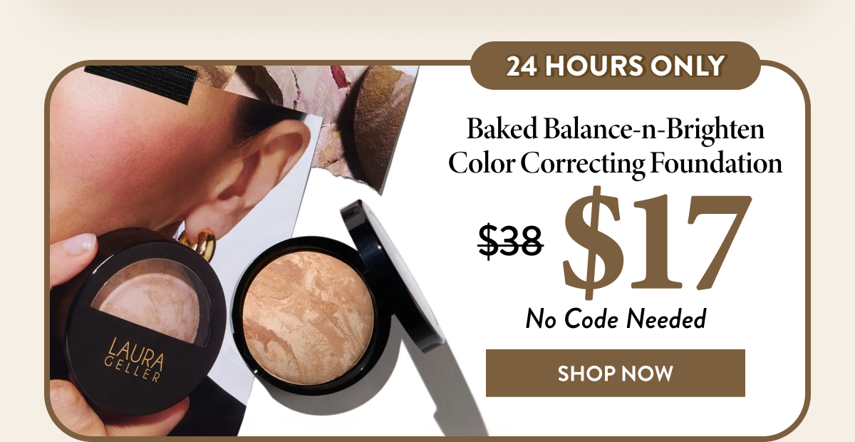 Baked Balance-n-Brighten Color Correcting Foundation | Shop Now