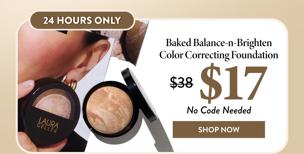 Baked Balance-n-Brighten Color Correcting Foundation | Shop Now