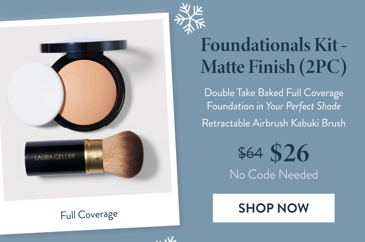 Foundationals Kit - Matte Finish (2PC) | Shop Now