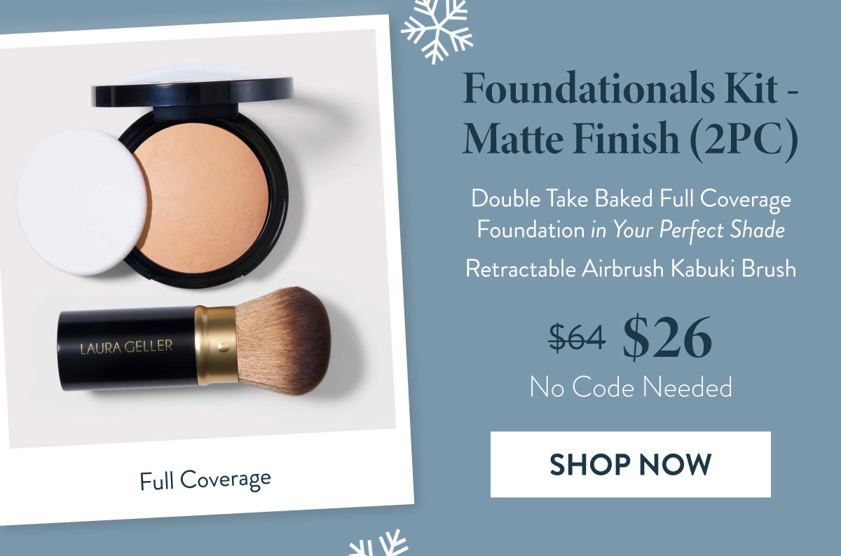 Foundationals Kit - Matte Finish (2PC) | Shop Now