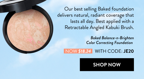 Baked Balance-n-Brighten Color Correcting Foundation | SHOP NOW