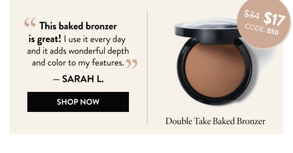 Double Take Baked Bronzer | Shop Now