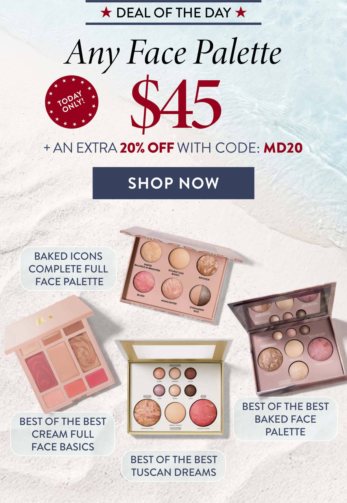 Deal Of The Day | Any Face Palette | Shop Now