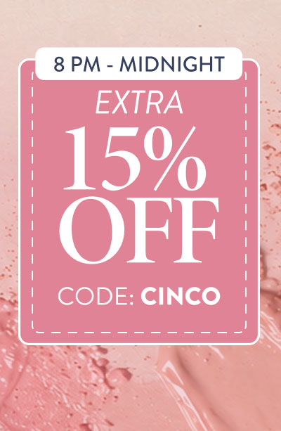 Extra 15% OFF | Code: CINCO
