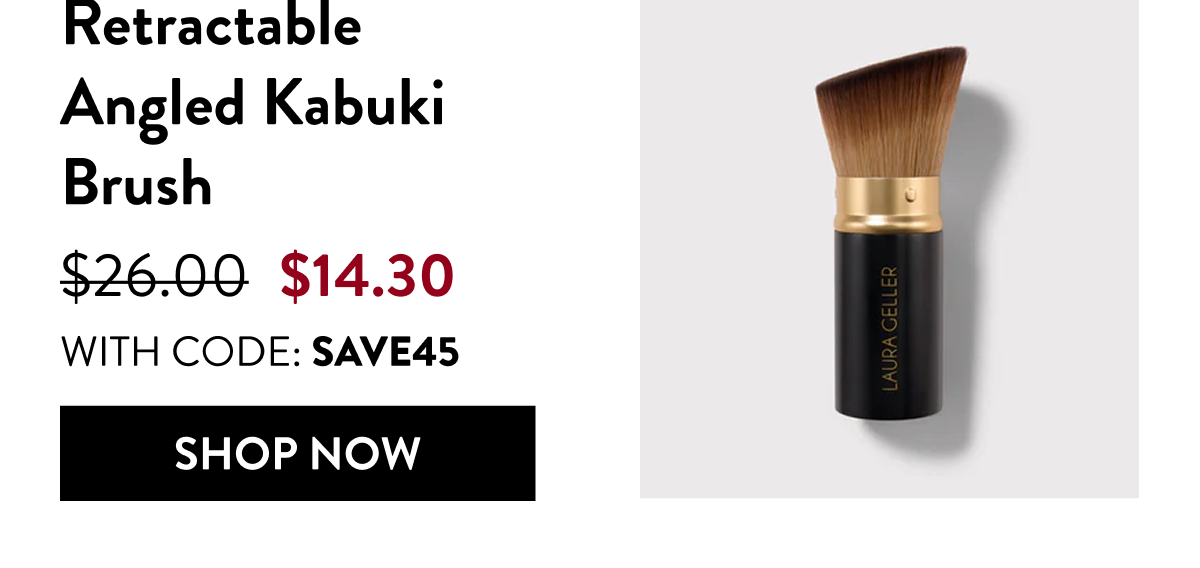 Retractable Angled Kabuki Brush | Shop Now