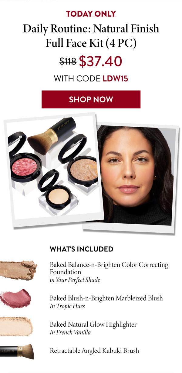 Daily Routine: Natural Finish Full Face Kit (4 PC) | Shop Now