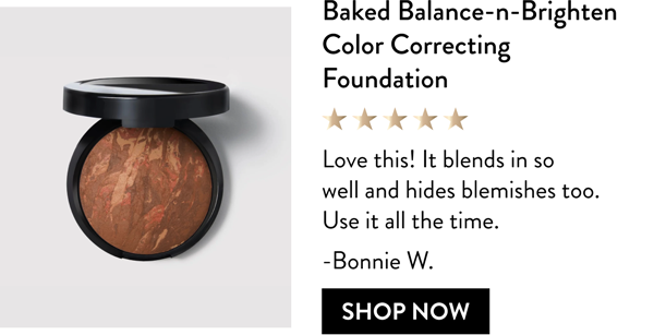 Baked Balance-n-Brighten Color Correcting Foundation | Shop Now