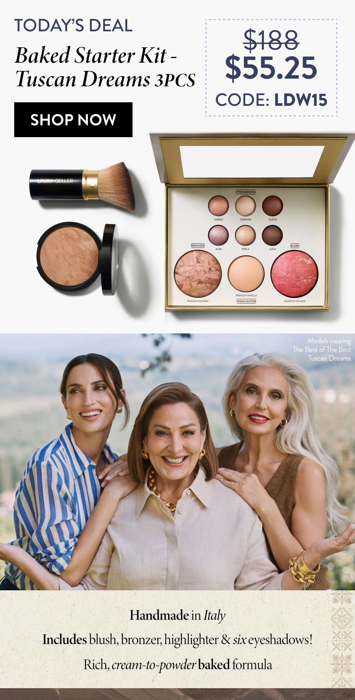 Today's Deal - Baked Starter Kit - Tuscan Dreams (3 PC) | Shop Now