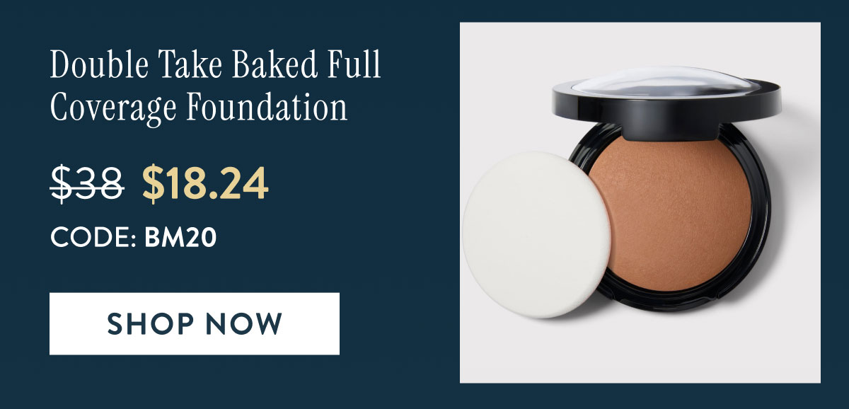 Double Take Baked Full Coverage Foundation | Shop Now